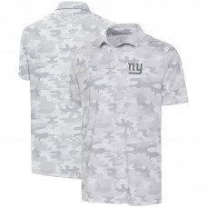 Поло New York Giants Antigua Anthracite Logo Collide - White