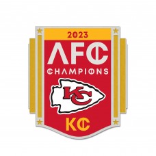 Значок Kansas City Chiefs WinCraft 2023 AFC Champions Collector