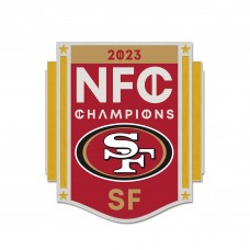 Значок San Francisco 49ers WinCraft 2023 NFC Champions Collector