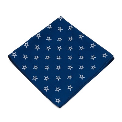 Dallas Cowboys Navy Kerchief Pocket Square