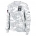 Футболка с длинным рукавом Женская New Orleans Saints Nike Arctic Camo 2024 Salute To Service Dri-FIT
