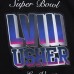 Футболка Usher Super Bowl LVIII Collection Mitchell & Ness Unisex Triple Seven Legacy - Black
