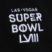 Толстовка Usher Super Bowl LVIII Collection Mitchell & Ness Unisex Blacklight Legacy - Black