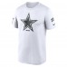 Футболка Dallas Cowboys Nike 2024 Salute To Service Legend Performance - White