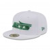 Бейсболка New York Jets New Era Wordmark Omaha 59FIFTY - White