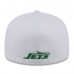 Бейсболка New York Jets New Era Wordmark Omaha 59FIFTY - White
