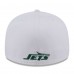 Бейсболка New York Jets New Era Wordmark Omaha Low Profile 59FIFTY - White