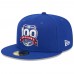 Бейсболка New York Giants New Era Royal 100th Season 59FIFTY