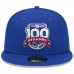 Бейсболка New York Giants New Era Royal 100th Season 59FIFTY