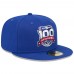 Бейсболка New York Giants New Era Royal 100th Season 59FIFTY