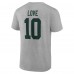 Футболка Jordan Love Green Bay Packers Icon Player Name & Number - Gray