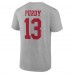 Футболка Brock Purdy San Francisco 49ers Icon Player Name & Number - Gray