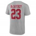 Футболка Christian McCaffrey San Francisco 49ers Icon Player Name & Number - Gray