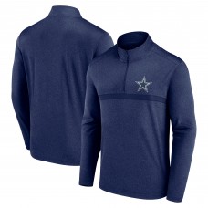Dallas Cowboys Fanatics Navy Head-to-Head Quarter-Zip Top