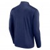 Dallas Cowboys Fanatics Navy Head-to-Head Quarter-Zip Top