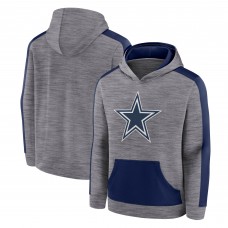 Толстовка Dallas Cowboys Fanatics Heather Gray Deliver