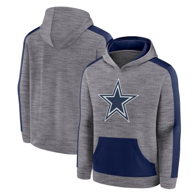 Толстовка Dallas Cowboys Fanatics Heather Gray Deliver