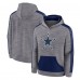 Толстовка Dallas Cowboys Fanatics Heather Gray Deliver