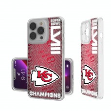 Kansas City Chiefs Keyscaper Super Bowl LVIII Champions iPhone Clear Case