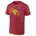 Arizona Cardinals Fanatics Cardinal Coordinate T-Shirt