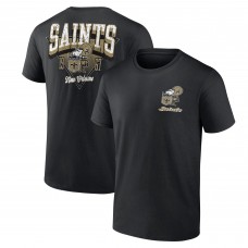 Футболка New Orleans Saints Fanatics Black Never Over