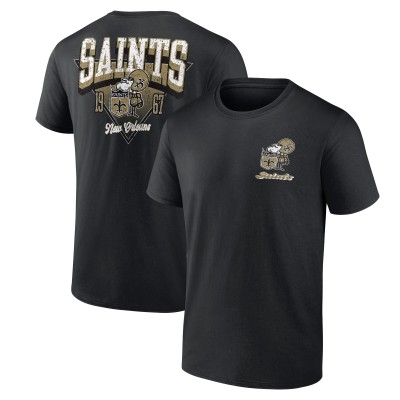 Футболка New Orleans Saints Fanatics Black Never Over