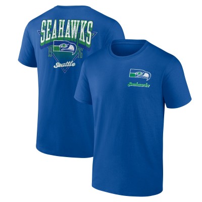 Seattle Seahawks Fanatics Royal Never Over T-Shirt