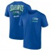 Seattle Seahawks Fanatics Royal Never Over T-Shirt