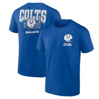 Indianapolis Colts Fanatics Royal Never Over T-Shirt