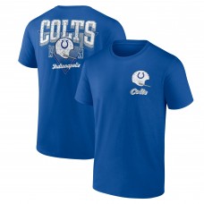Indianapolis Colts Fanatics Royal Never Over T-Shirt