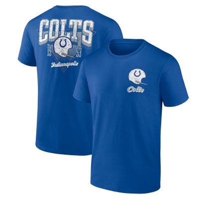 Indianapolis Colts Fanatics Royal Never Over T-Shirt