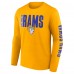 Los Angeles Rams Fanatics Vision Long Sleeve T-Shirt - Gold