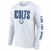 Indianapolis Colts Fanatics White Vision Long Sleeve T-Shirt