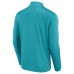 Miami Dolphins Fanatics Aqua Head-to-Head Quarter-Zip Pullover