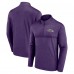 Baltimore Ravens Fanatics Purple Head-to-Head Quarter-Zip Pullover