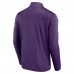 Baltimore Ravens Fanatics Purple Head-to-Head Quarter-Zip Pullover