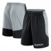 Las Vegas Raiders Fanatics Black/Silver Launch Shorts