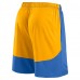 Los Angeles Chargers Fanatics Powder Blue/Gold Launch Shorts
