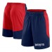 New England Patriots Fanatics Navy/Red Launch Shorts