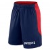 New England Patriots Fanatics Navy/Red Launch Shorts