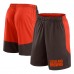 Шорты Cleveland Browns Fanatics Brown/Red Launch