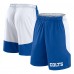 Indianapolis Colts Fanatics Royal/White Launch Shorts