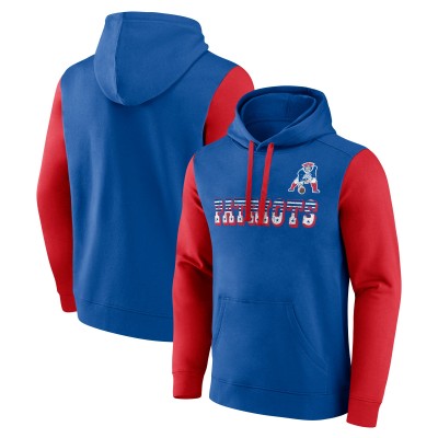 New England Patriots Fanatics Navy Fleece Pullover Hoodie