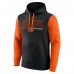 Cincinnati Bengals Fanatics Black/Orange Outline Pullover Hoodie
