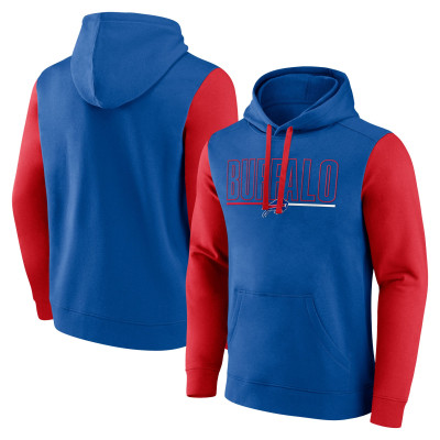 Толстовка Buffalo Bills Fanatics Royal/Red Outline