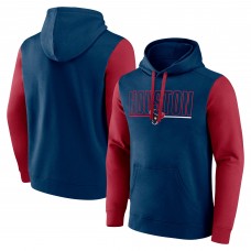 Толстовка Houston Texans Fanatics Navy/Red Outline