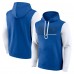 Indianapolis Colts Fanatics Royal/White Outline Pullover Hoodie