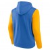 Los Angeles Chargers Fanatics Powder Blue/Gold Outline Pullover Hoodie