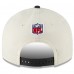 Бейсболка Kansas City Chiefs New Era Super Bowl LVIII Champions Locker Room Low Profile 9FIFTY- Cream/Black
