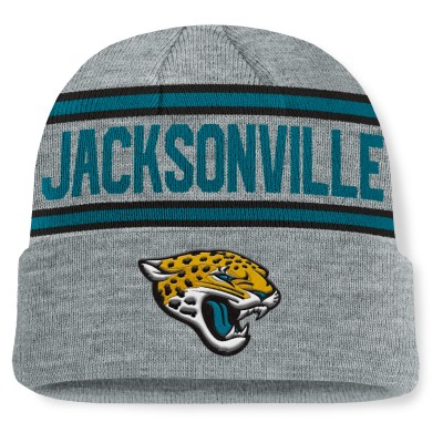 Jacksonville Jaguars Fanatics Heather Gray Luna Rock Cuffed Knit Hat